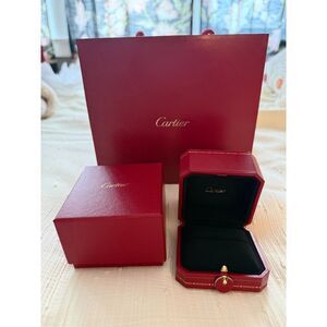 Cartier LOVE Ring Packaging Box and Bag Set